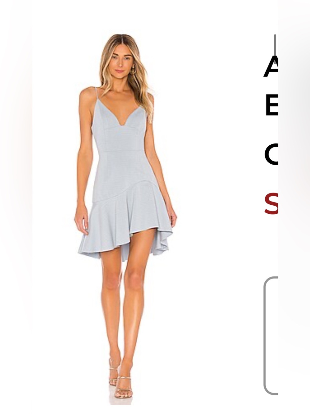 Elliat Arch Dress in Blue